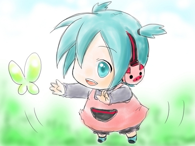 ちょーちょ♪