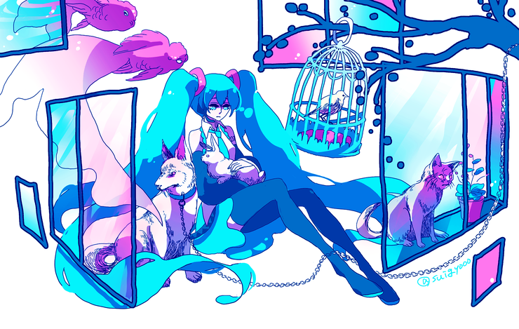 ボーカロイドと愛玩動物
