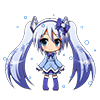 【無料素材】SD雪ミク