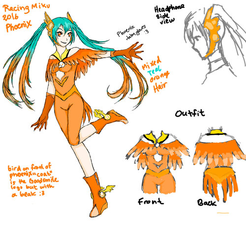 Racing Miku Phoenix Tayrius' Concept