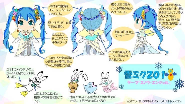 【雪ミク2018】テーマ「スノウ・エンジェル」