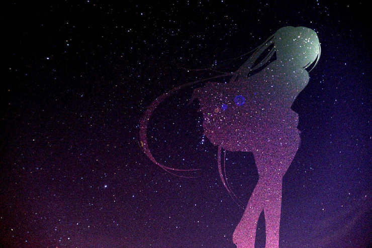 満天の星空【コラージュさせていただきました】