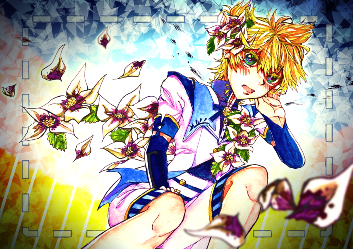 レンくんと創造花