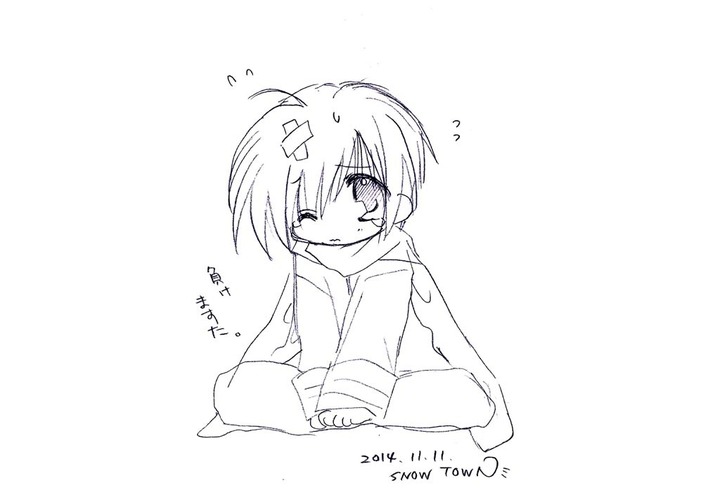 下描き色々