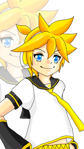 鏡音レンだよ