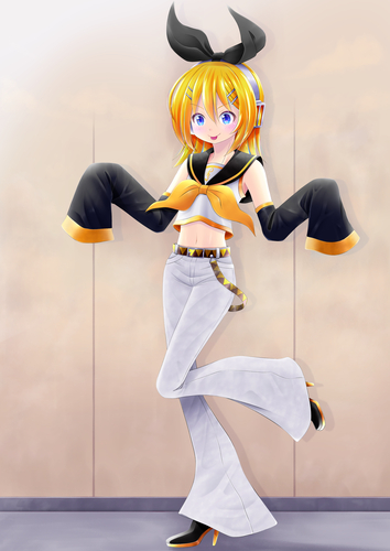 リンちゃん、スーパーモデルになる(?)