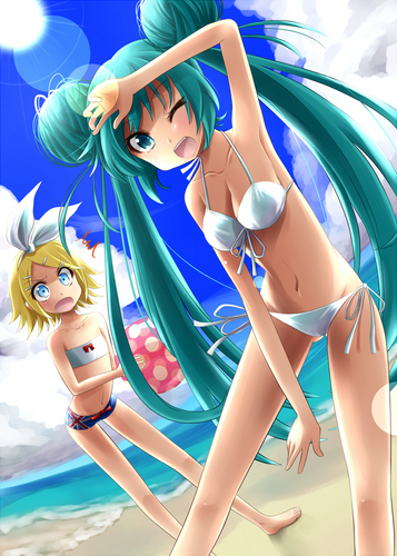 夏に少女は成長する