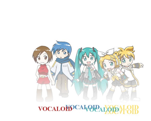 VOCALOIDs 壁紙01