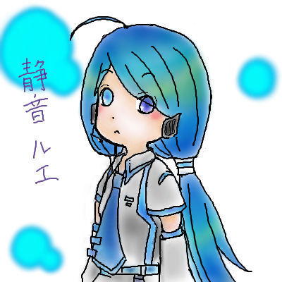 月影ルンナ様宅、静音ルエちゃんを描かせていただきました!!