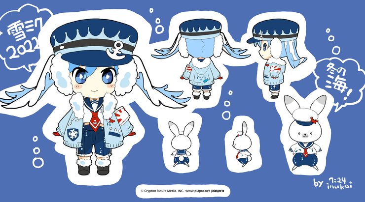 雪ミク2022案