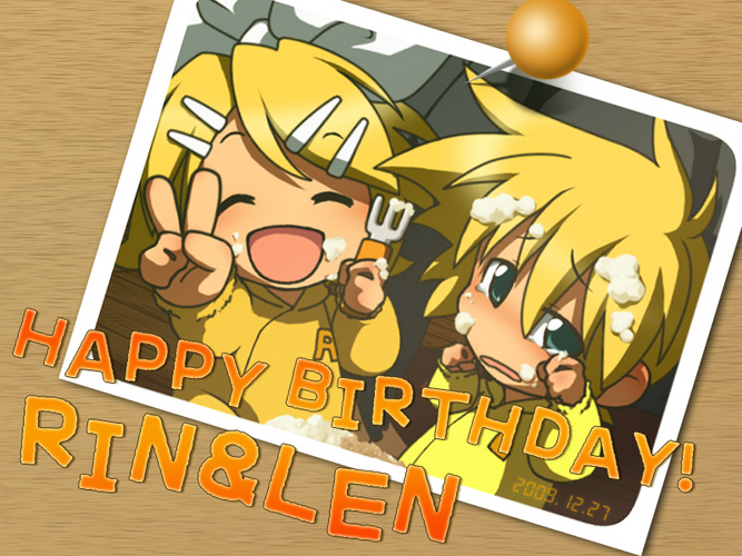 リンレンHAPPYBIRTHDAY!