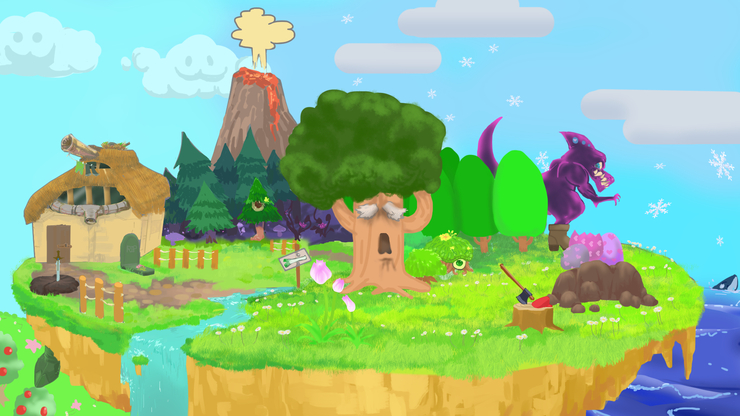 RPG風冒険ステージ