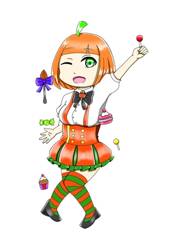 ハロウィンイチゴ