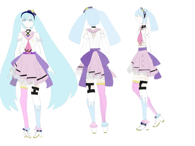 プロジェクトセカイ衣装案