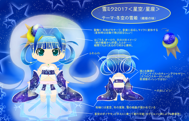 雪ミク2017 <冬空の雪姫>