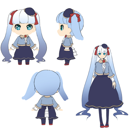 雪ミク②