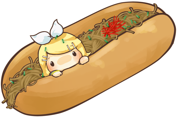 リンちゃんとやきそばパン