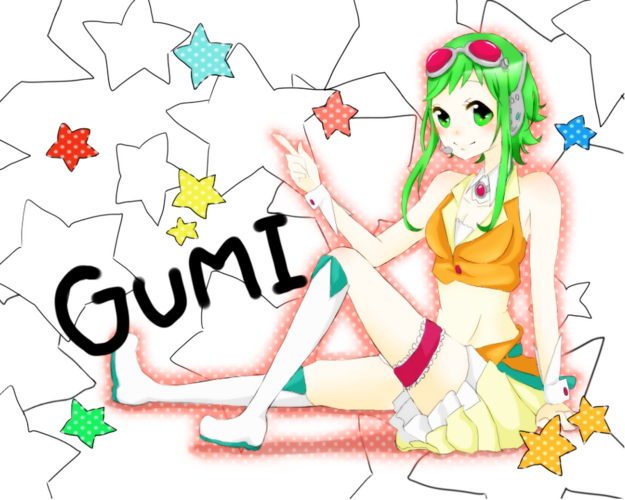 初めてのGUMIちゃん