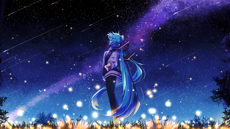 ミクさんと星空(リメイク版)