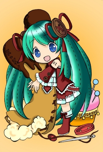 ミクたん 塗ってみた