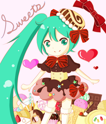 お菓子ミク