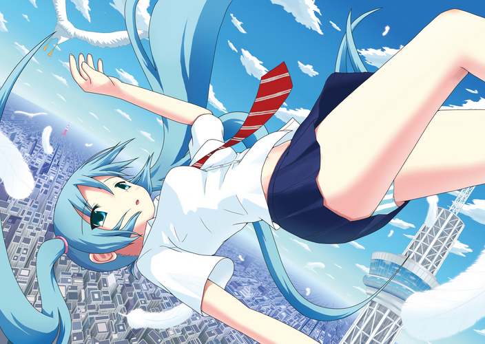 空へ。