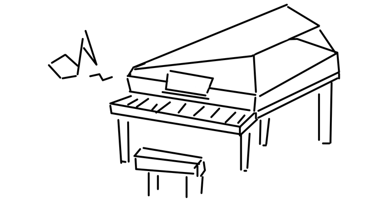 カチカチピアノ。