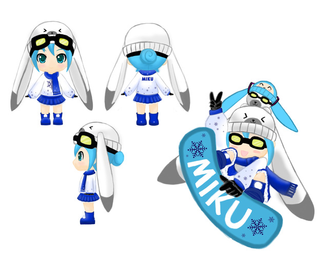 Snow Bunny Miku