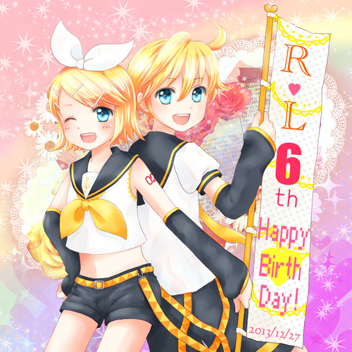 鏡音6周年☆