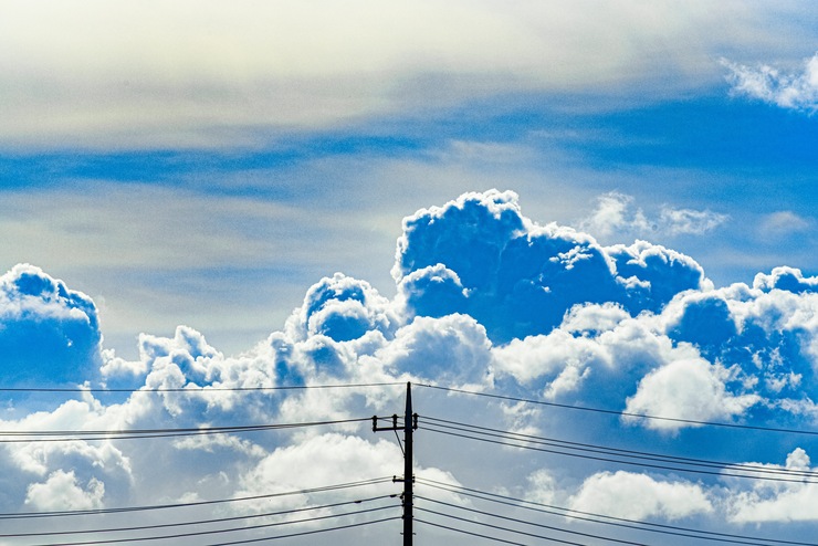 青い雲