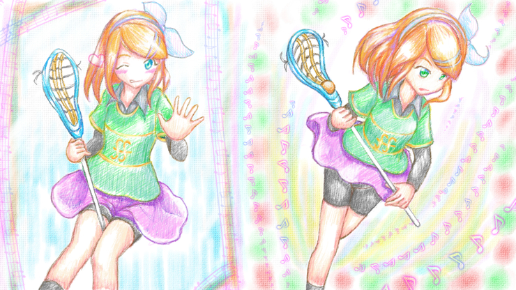 スポーツするリンちゃん