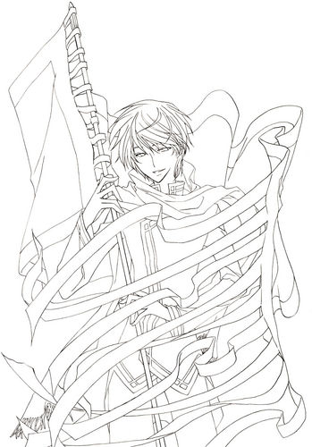 カイト線画