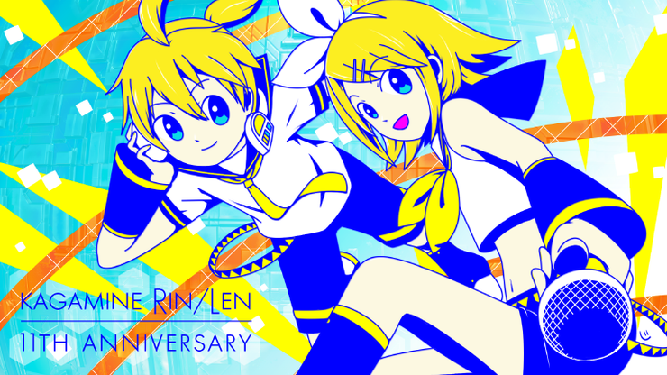 Kagamine Rin/Len Happy birthay!! 2018