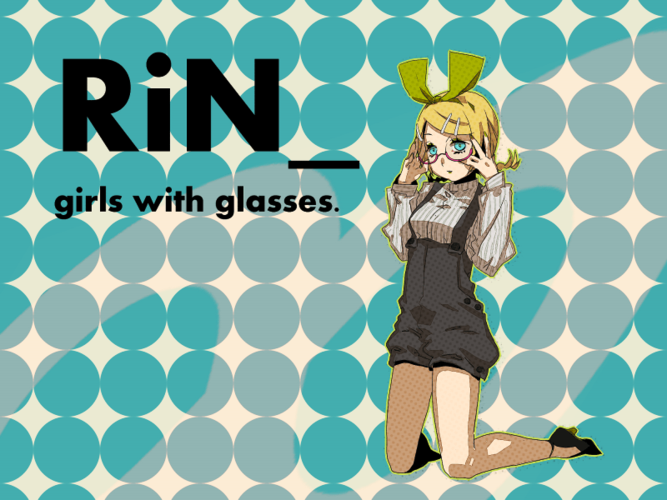 RIN girls_with_glasses-リンチャンハカワイイデスヨ-