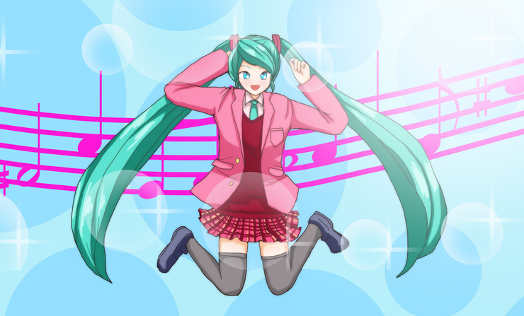 エレクトッリック・ミュージック・アカデミー用イラストその2