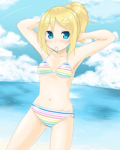 しましまビキニ