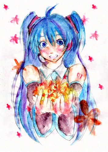 手一杯の花