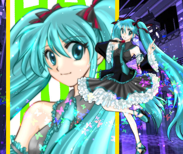 アイドル風ミク