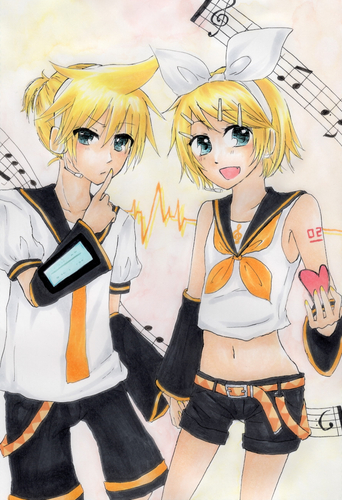 リンちゃんレン君