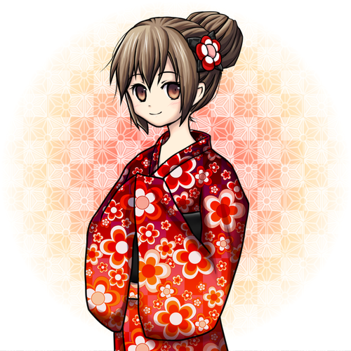 浴衣めーちゃん