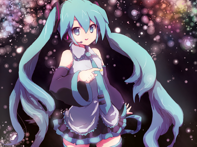キラッキラな初音さん