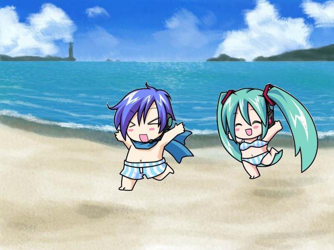 そのまま海に行っちゃったようです【イラスト追加】