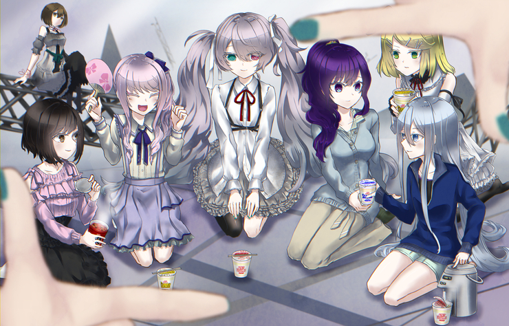 みんなでカップヌードル