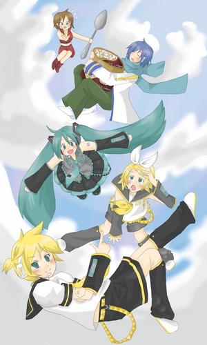 空からボーカロイドが降ってきた!