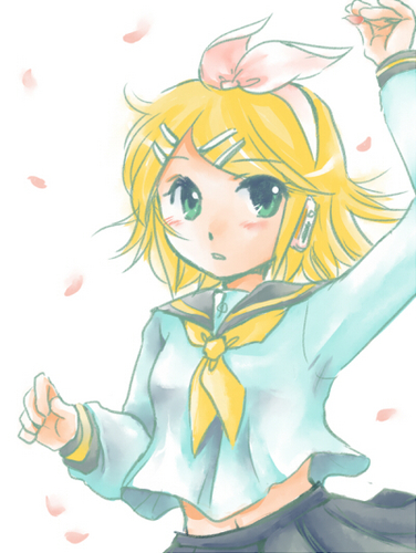 はなびら、つかまえた