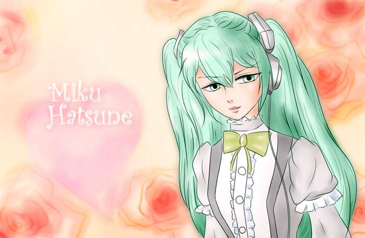 薔薇ミク