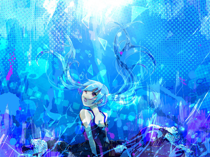 深海少女。