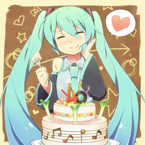 ミクさんお誕生日おめでとう!