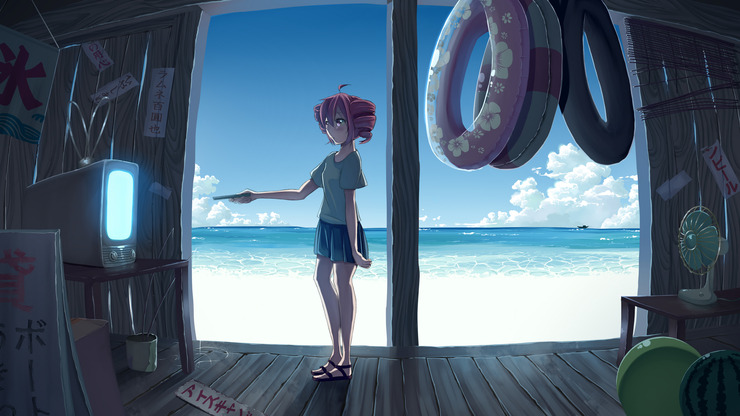 忘れられた海辺