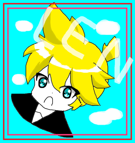 【鏡音レン】フリーアイコン 的な?w+w